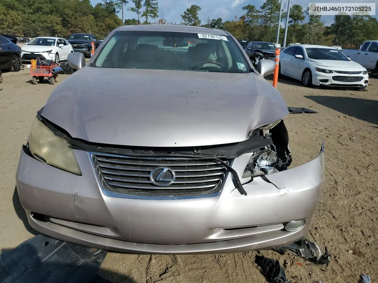JTHBJ46G172105225 2007 Lexus Es 350