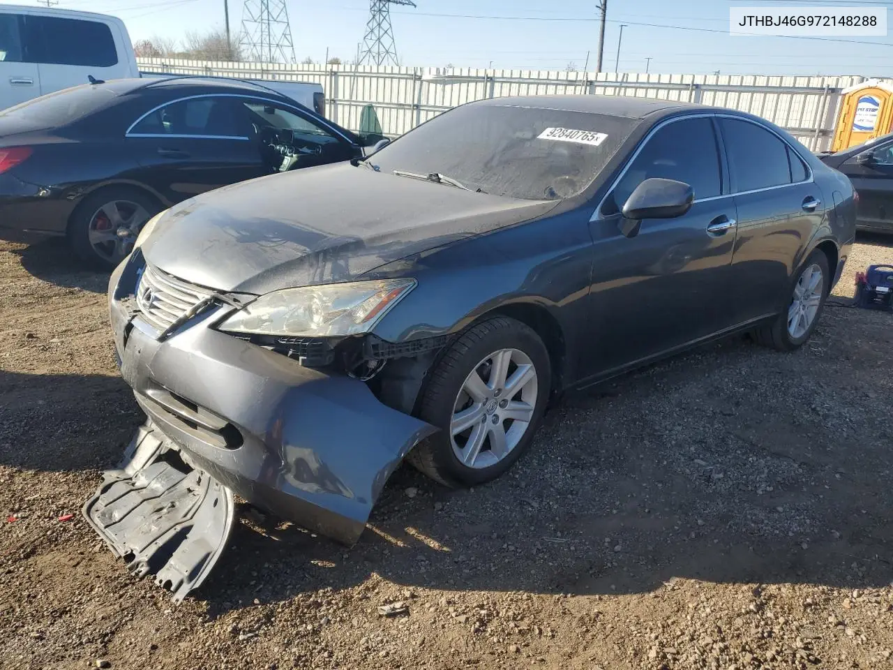 JTHBJ46G972148288 2007 Lexus Es 350
