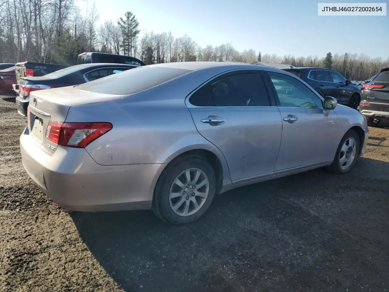 JTHBJ46G272002654 2007 Lexus Es 350