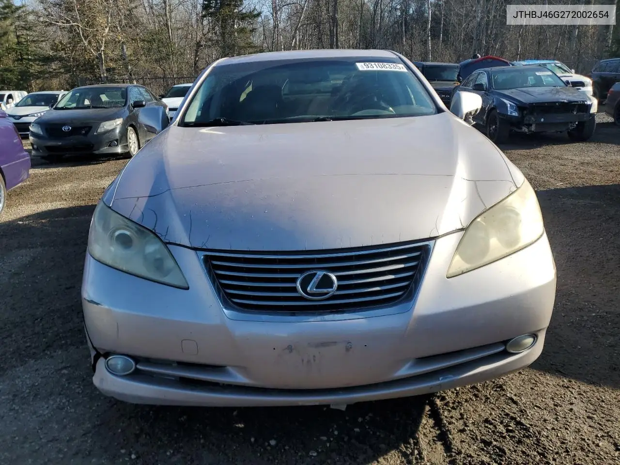 JTHBJ46G272002654 2007 Lexus Es 350