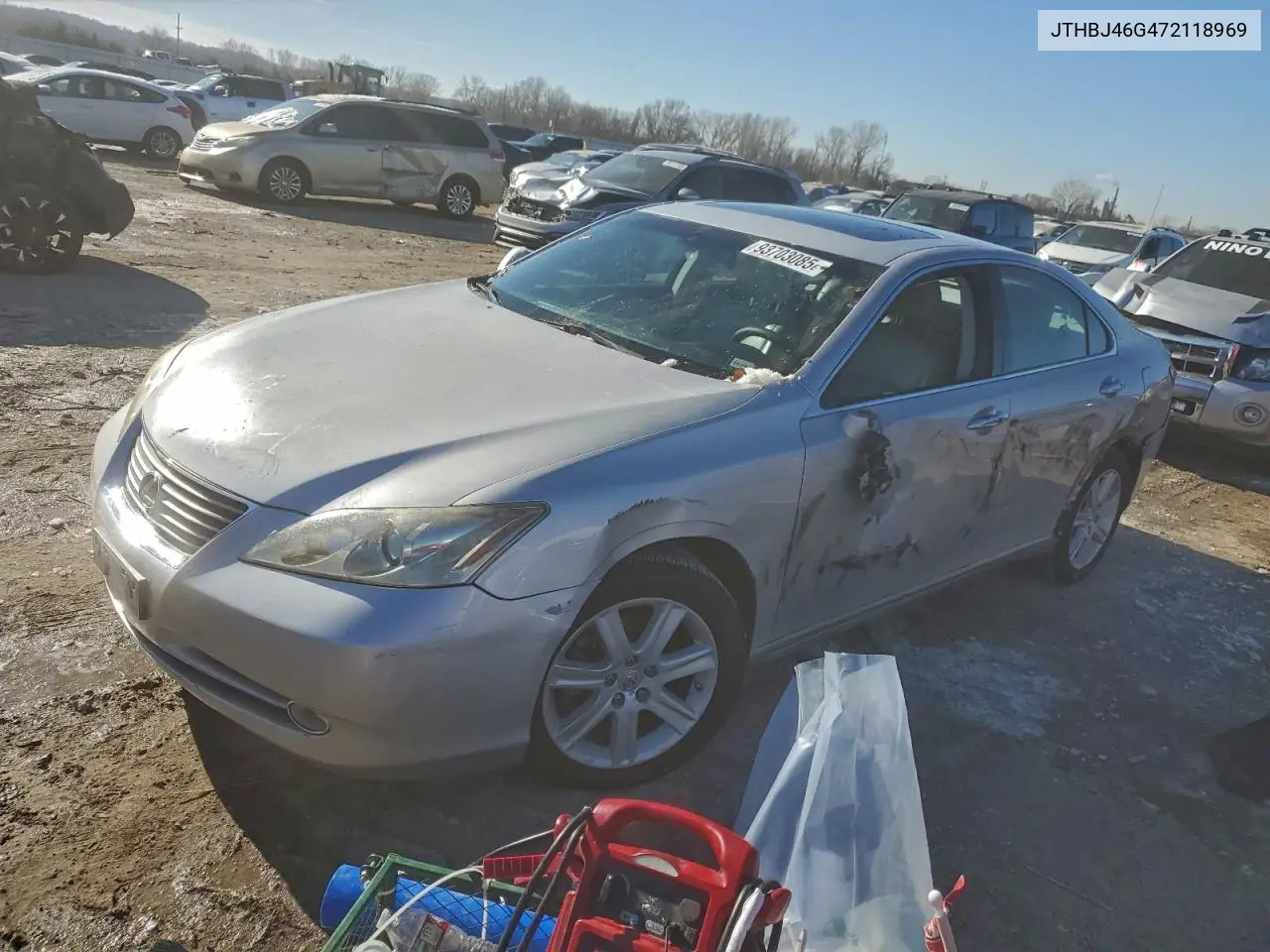 JTHBJ46G472118969 2007 Lexus Es 350