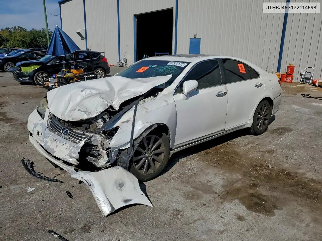 JTHBJ46G172114698 2007 Lexus Es 350