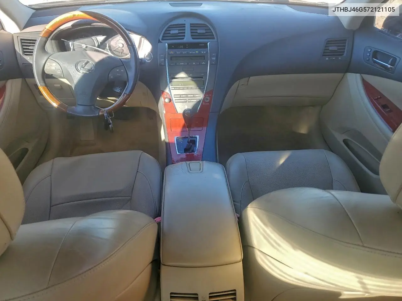 JTHBJ46G572121105 2007 Lexus Es 350