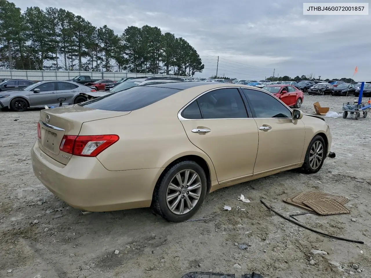 JTHBJ46G072001857 2007 Lexus Es 350