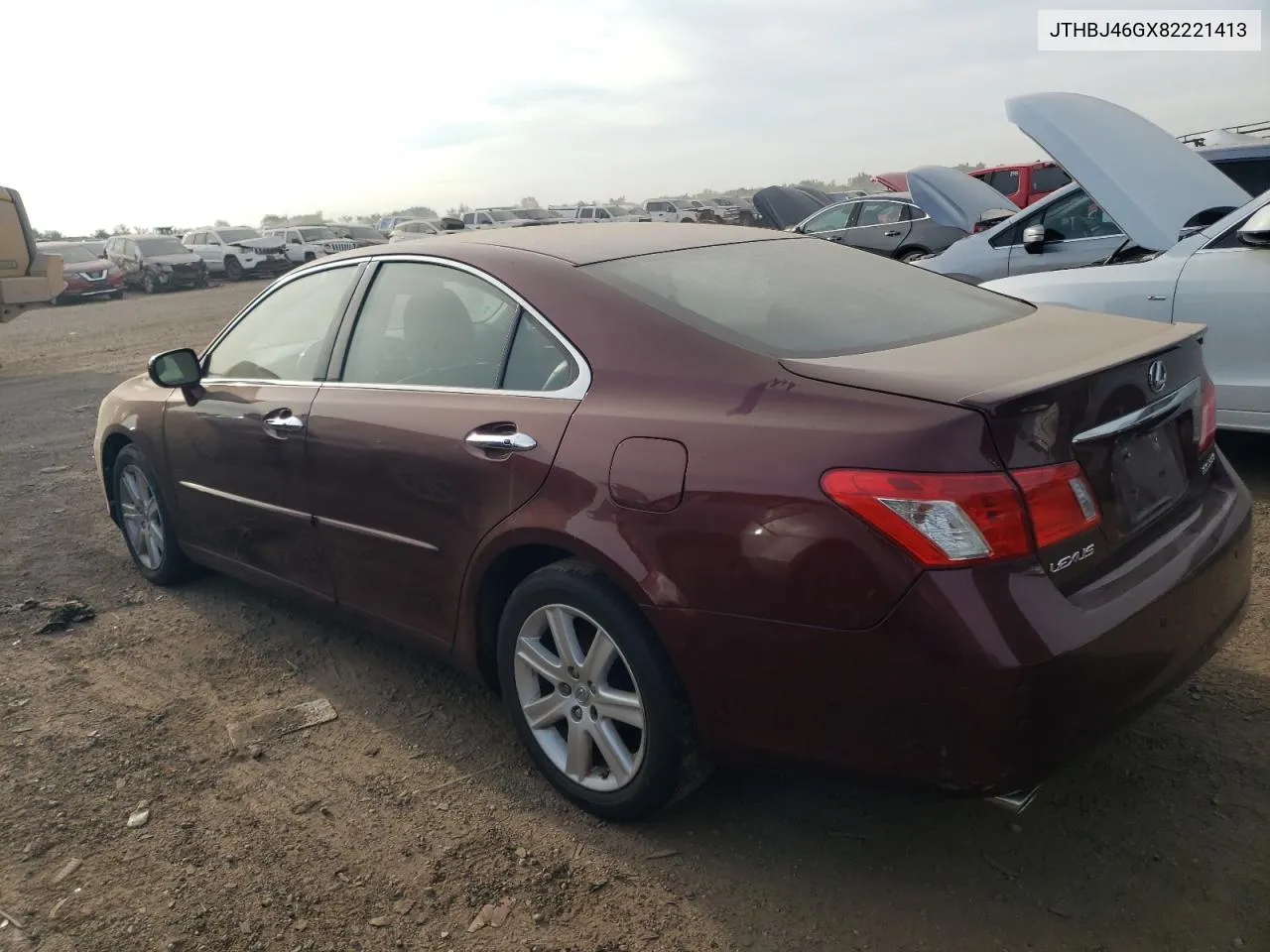 JTHBJ46GX82221413 2008 Lexus Es 350