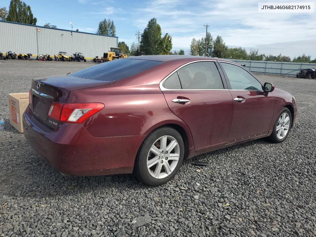 JTHBJ46G682174915 2008 Lexus Es 350