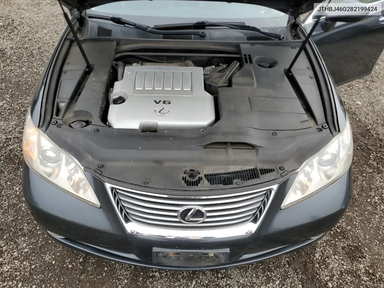 JTHBJ46G282199424 2008 Lexus Es 350