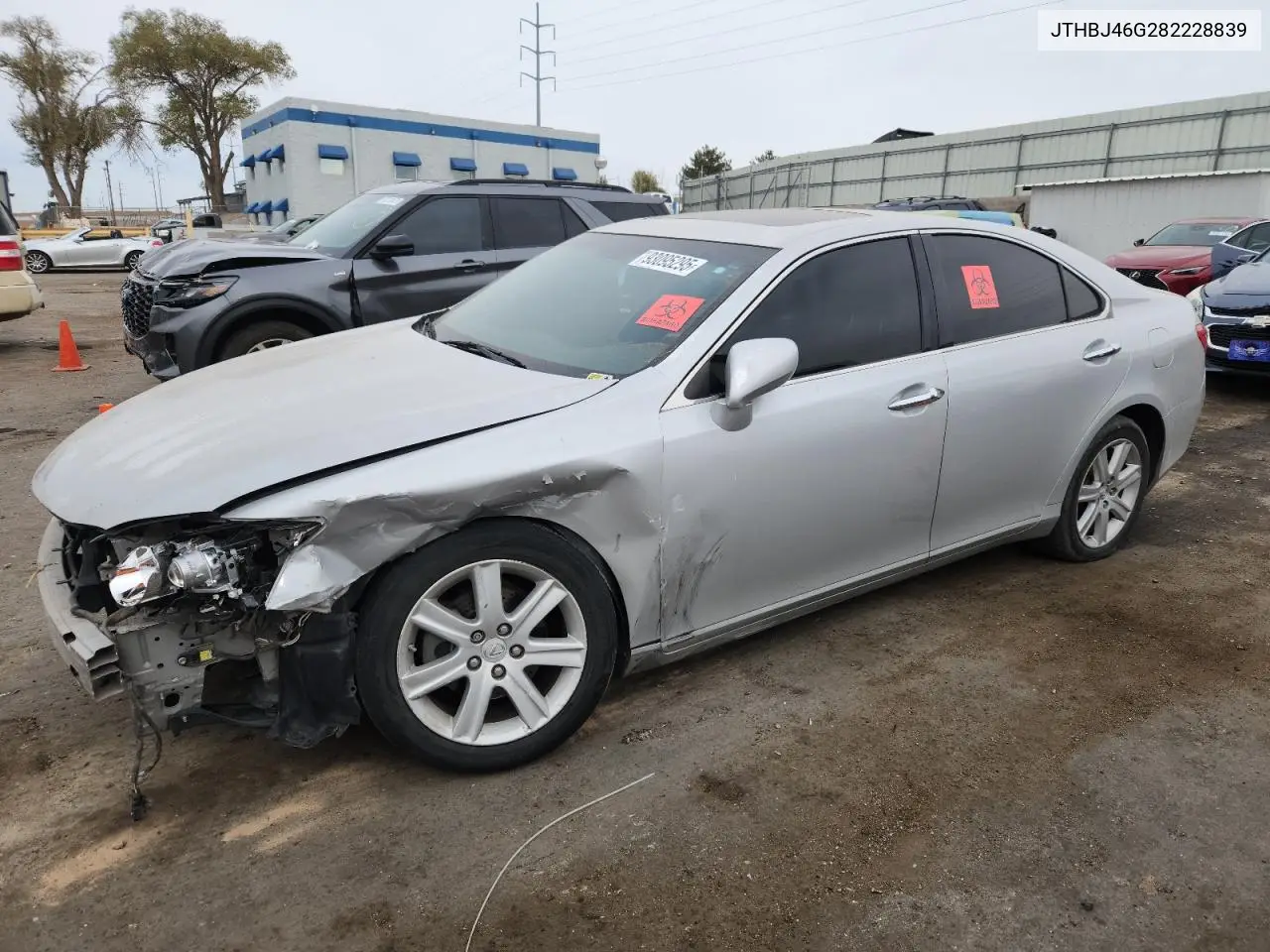 JTHBJ46G282228839 2008 Lexus Es 350