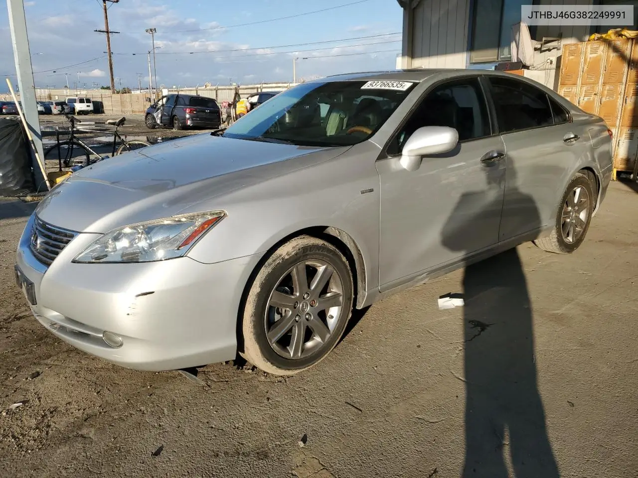 JTHBJ46G382249991 2008 Lexus Es 350