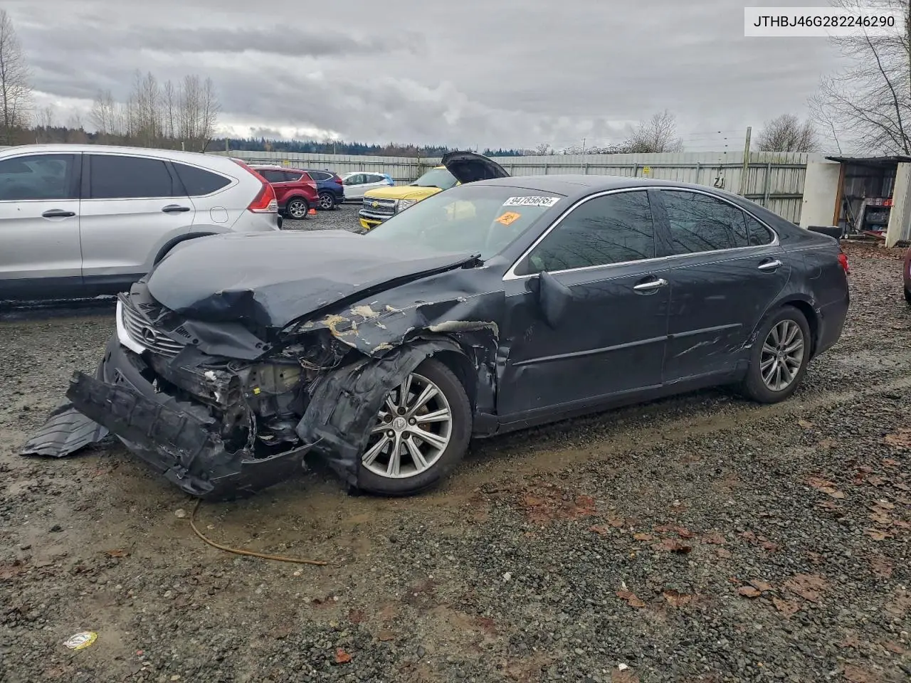 JTHBJ46G282246290 2008 Lexus Es 350