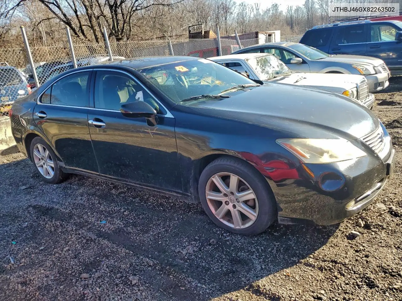 JTHBJ46GX82263502 2008 Lexus Es 350