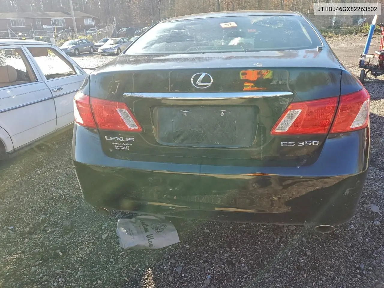 JTHBJ46GX82263502 2008 Lexus Es 350