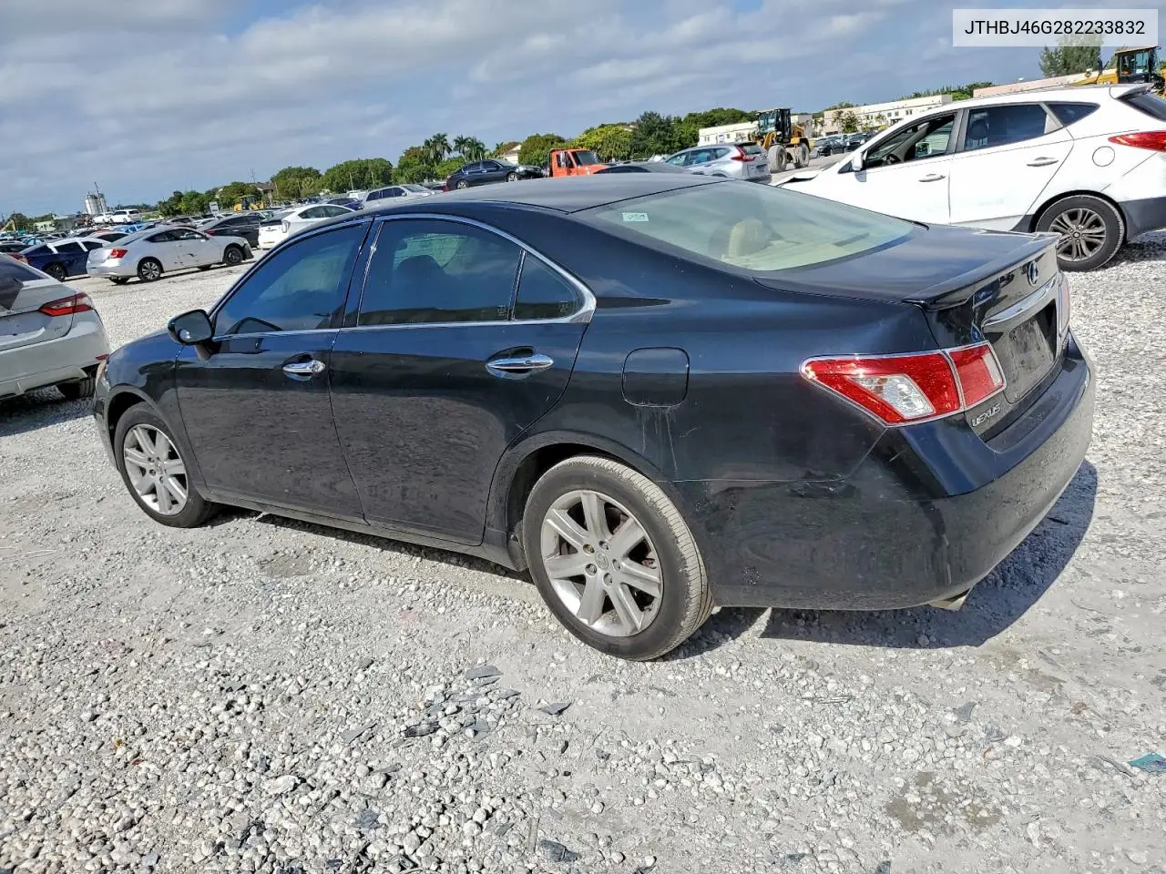 JTHBJ46G282233832 2008 Lexus Es 350