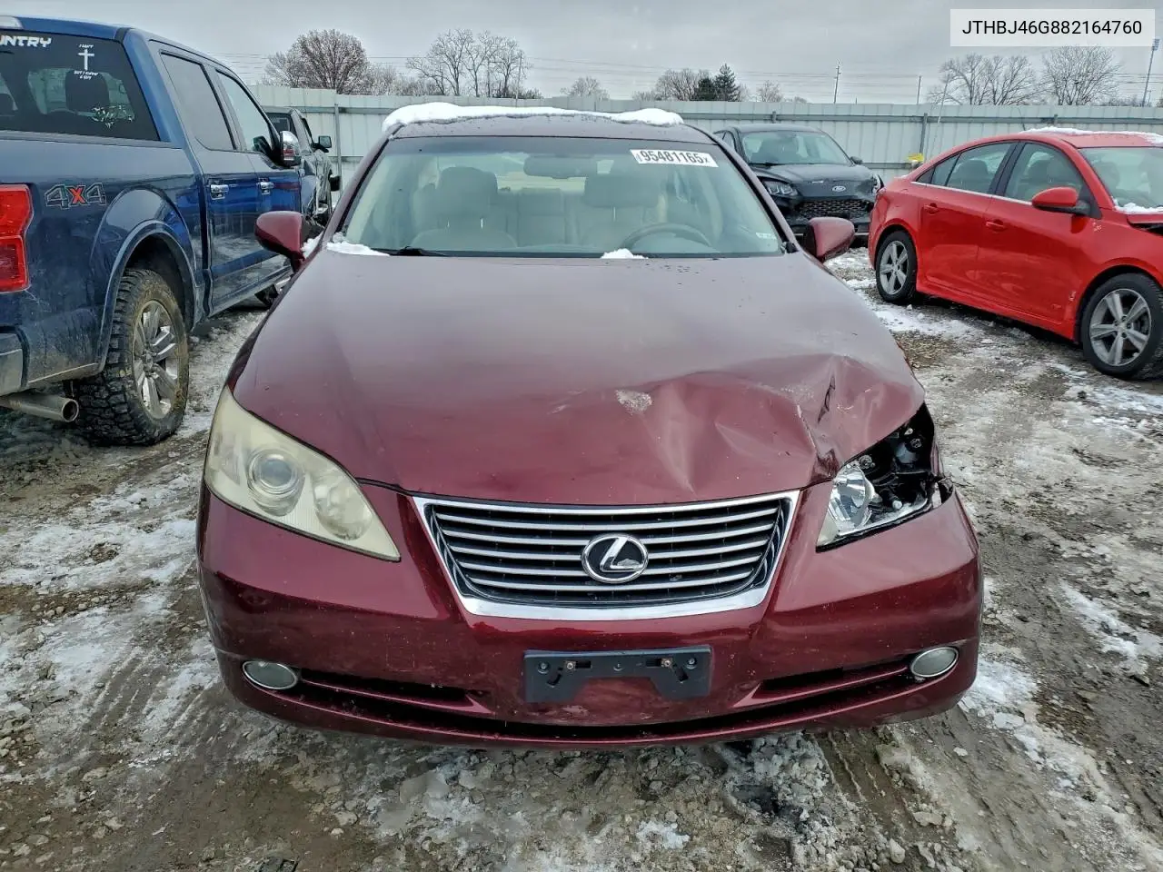 JTHBJ46G882164760 2008 Lexus Es 350