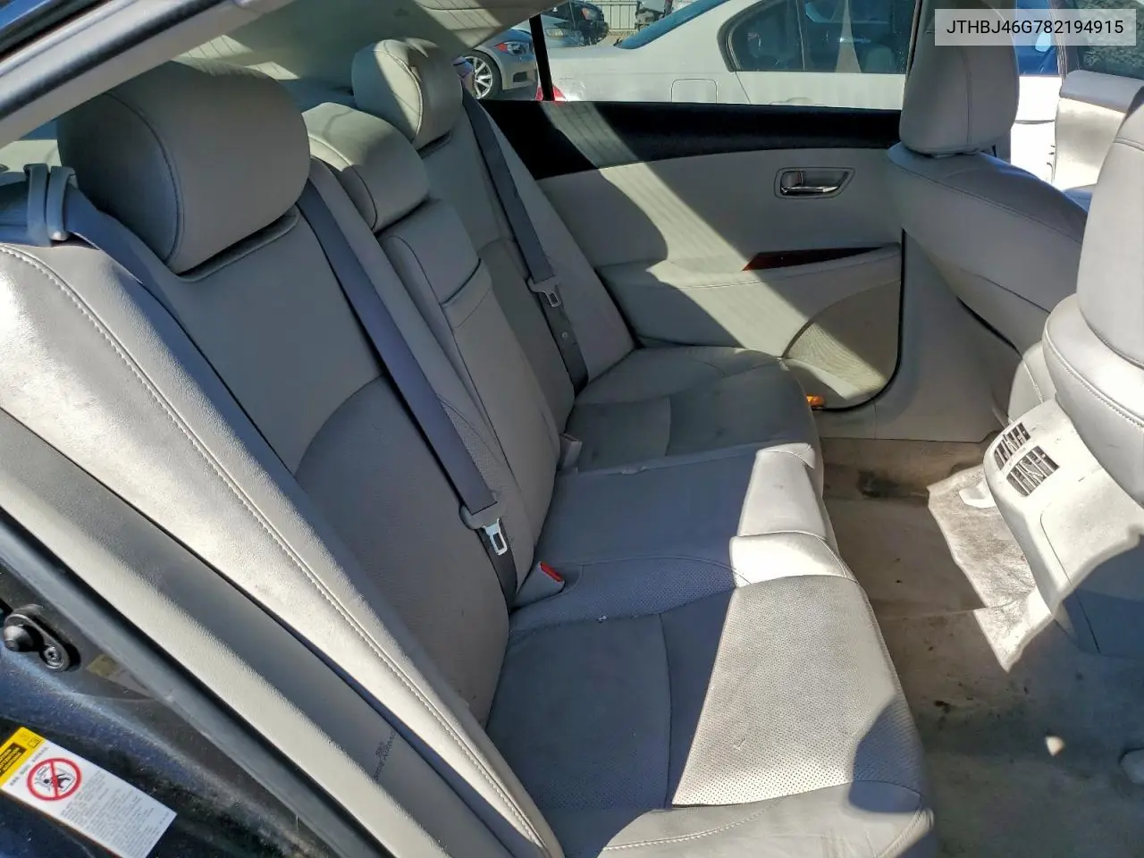 JTHBJ46G782194915 2008 Lexus Es 350