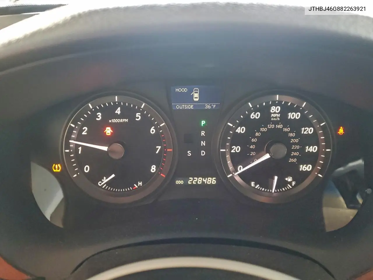 JTHBJ46G882263921 2008 Lexus Es 350
