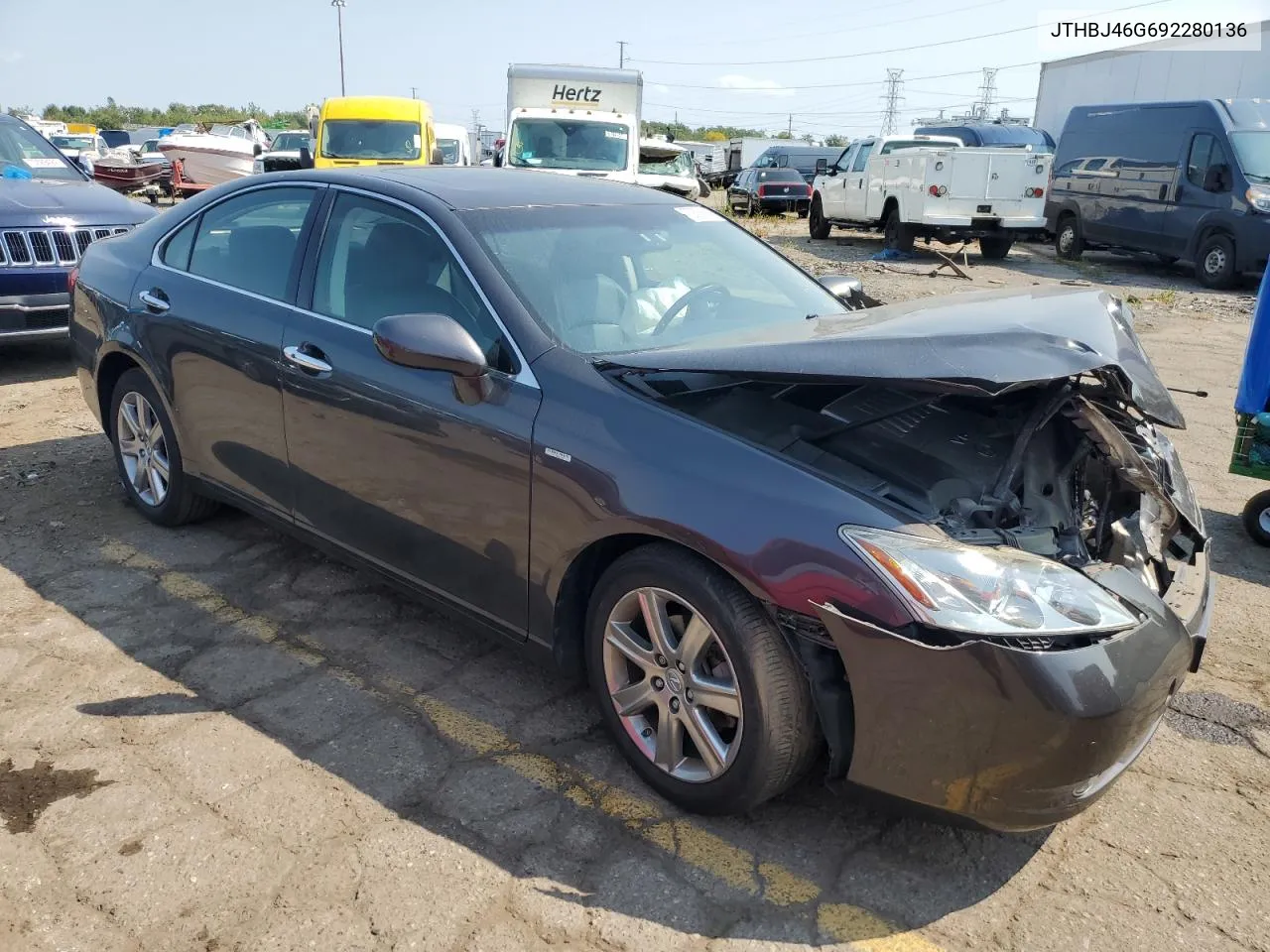 JTHBJ46G692280136 2009 Lexus Es 350