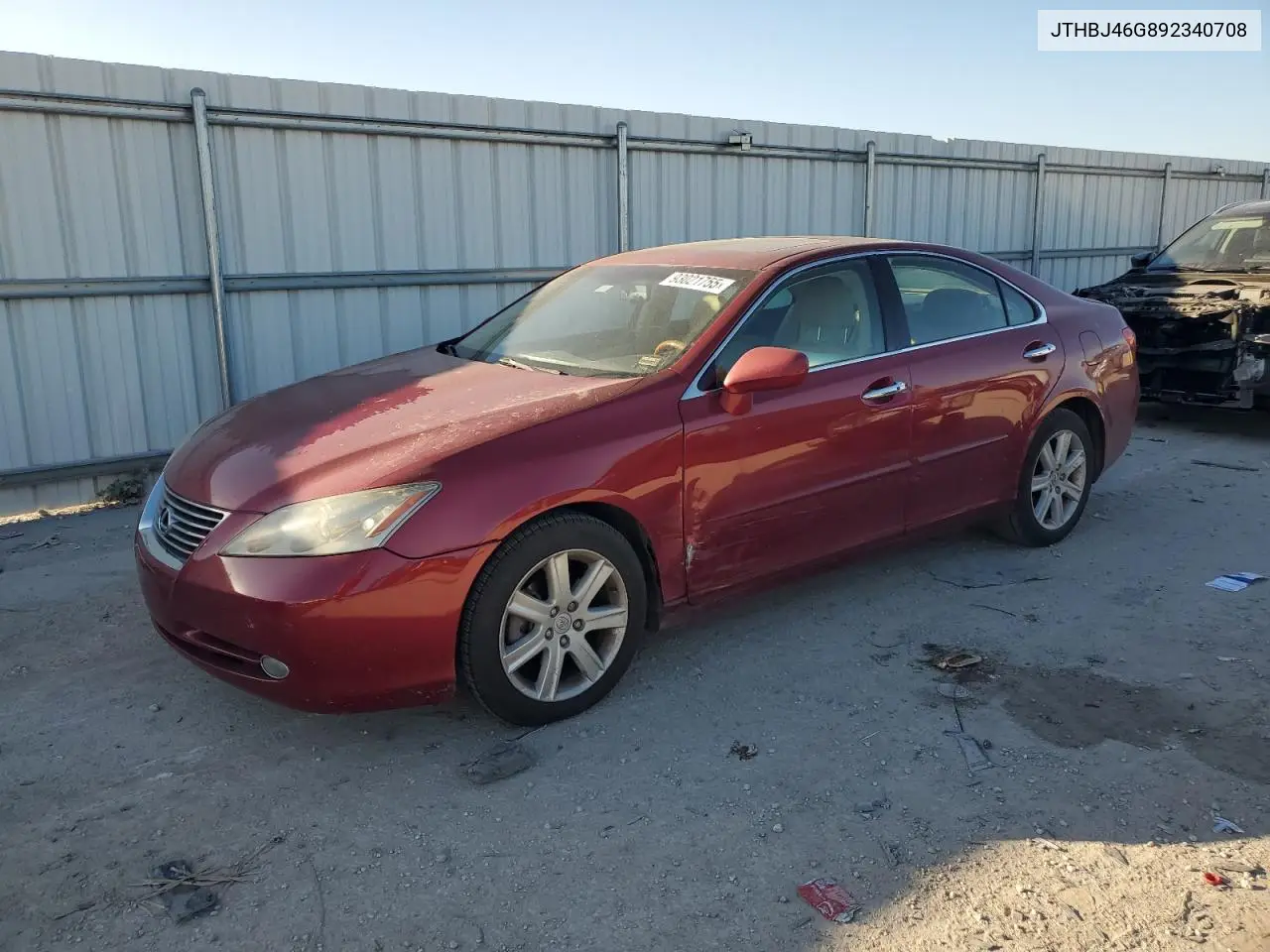 JTHBJ46G892340708 2009 Lexus Es 350