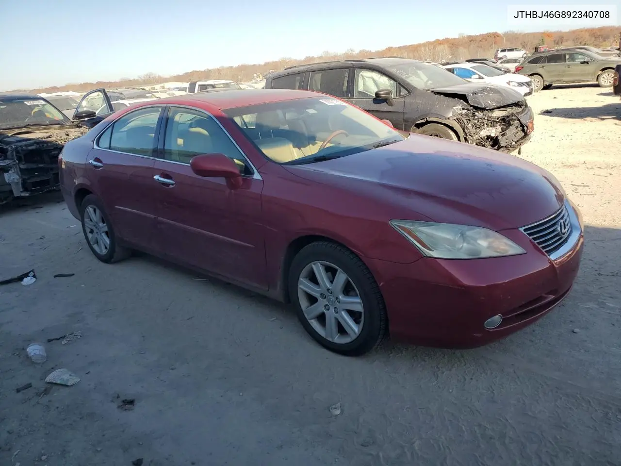 JTHBJ46G892340708 2009 Lexus Es 350