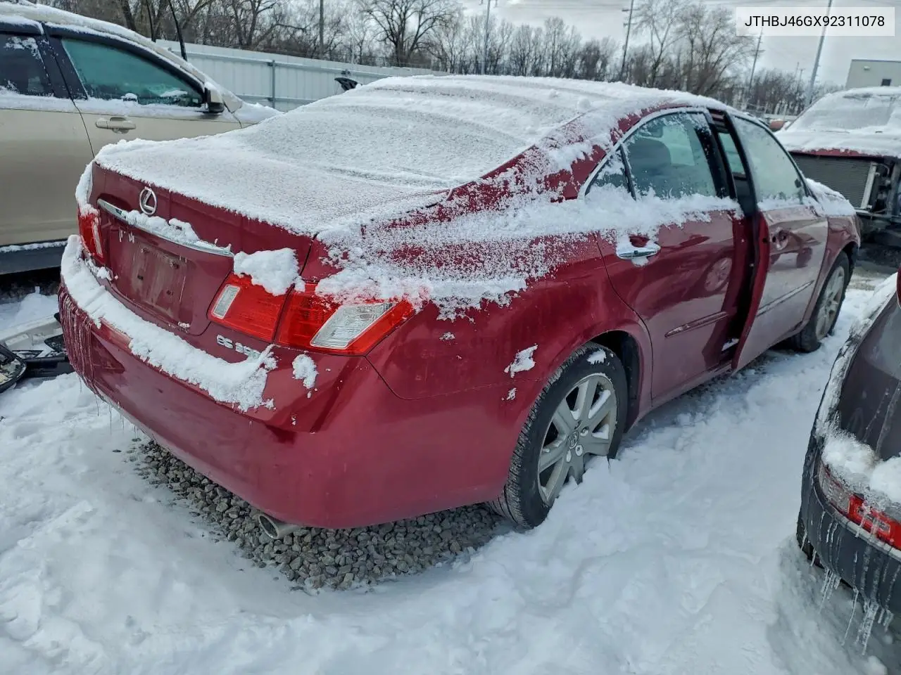 JTHBJ46GX92311078 2009 Lexus Es 350