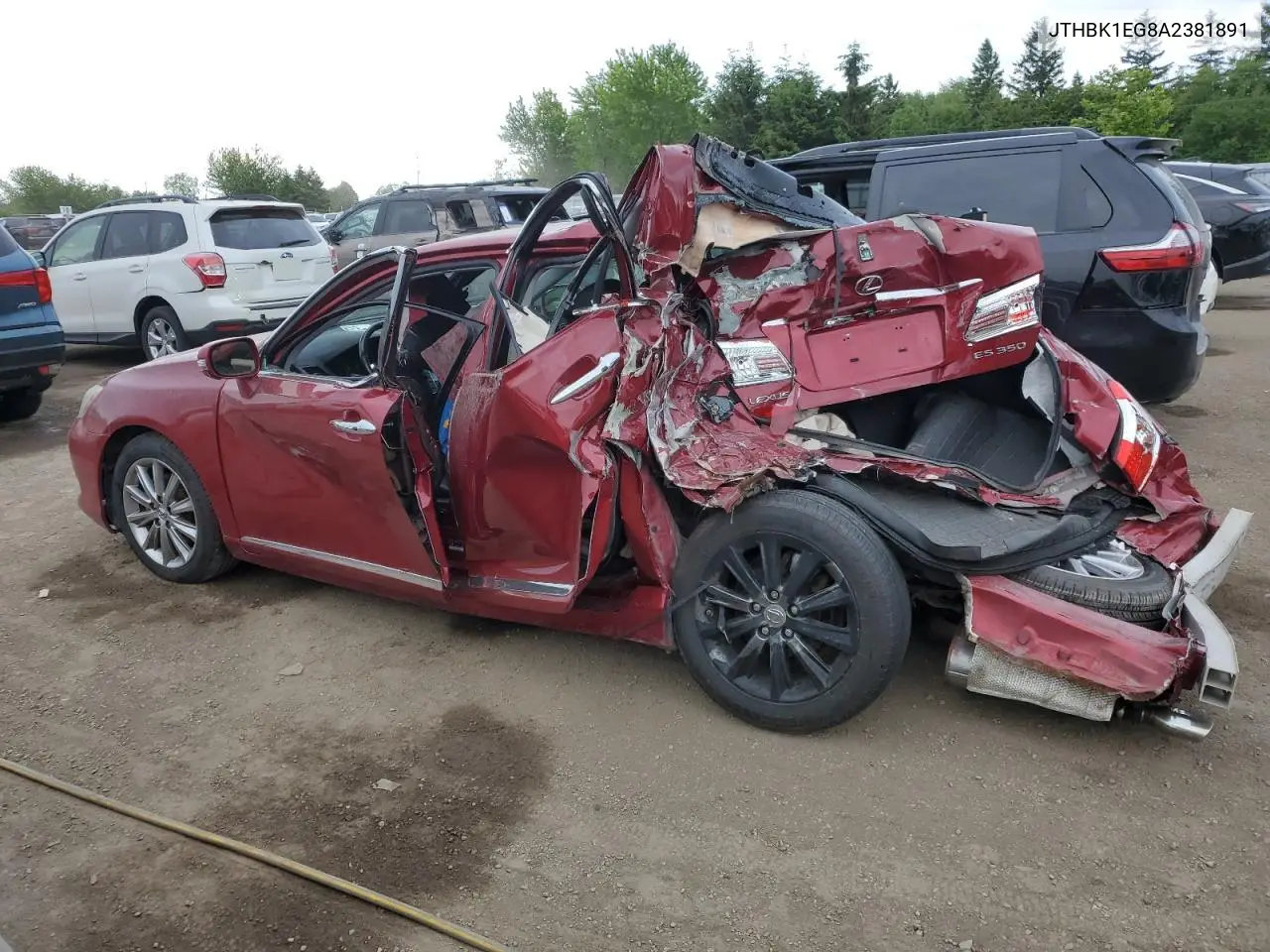 JTHBK1EG8A2381891 2010 Lexus Es 350