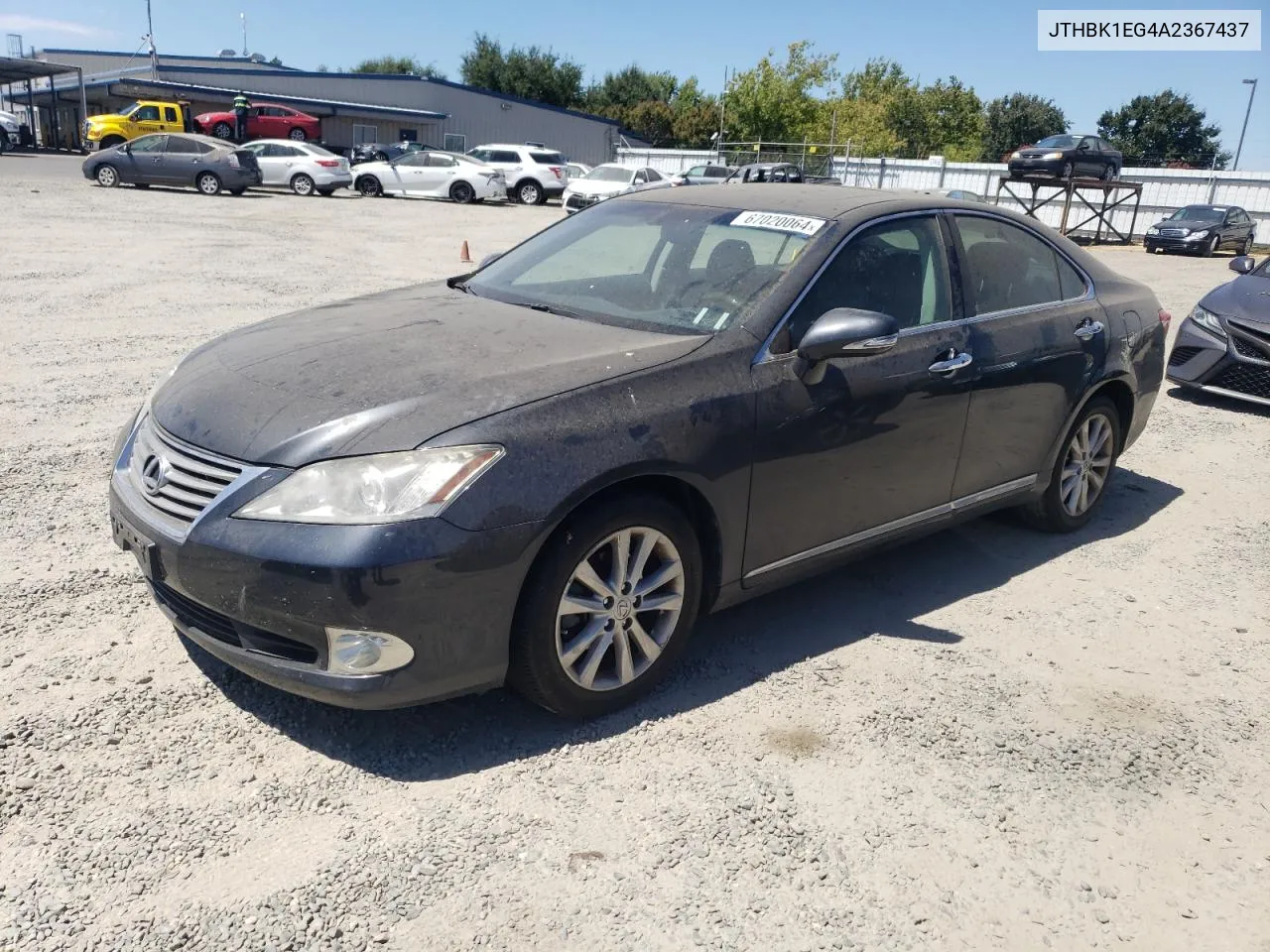 JTHBK1EG4A2367437 2010 Lexus Es 350