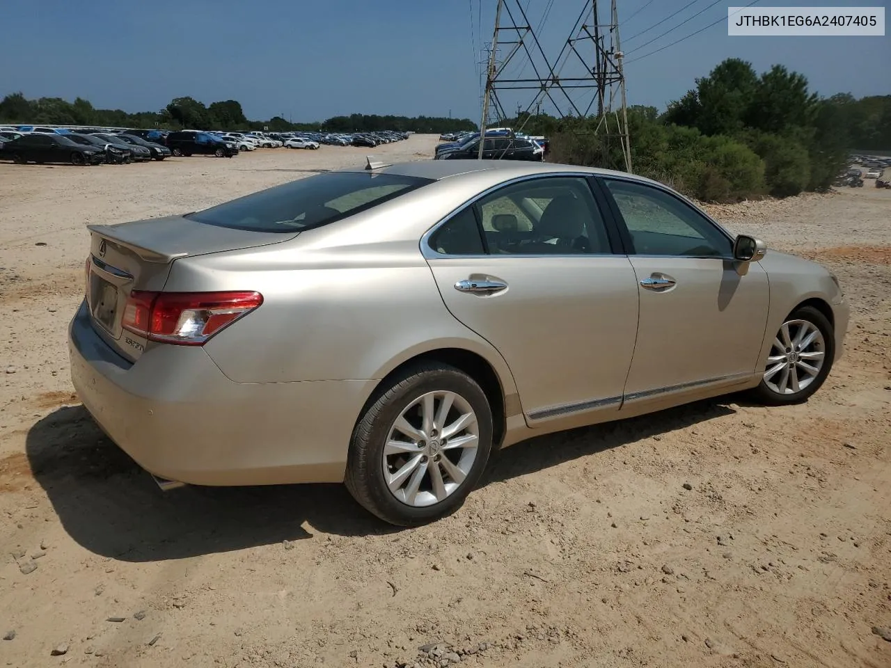 JTHBK1EG6A2407405 2010 Lexus Es 350