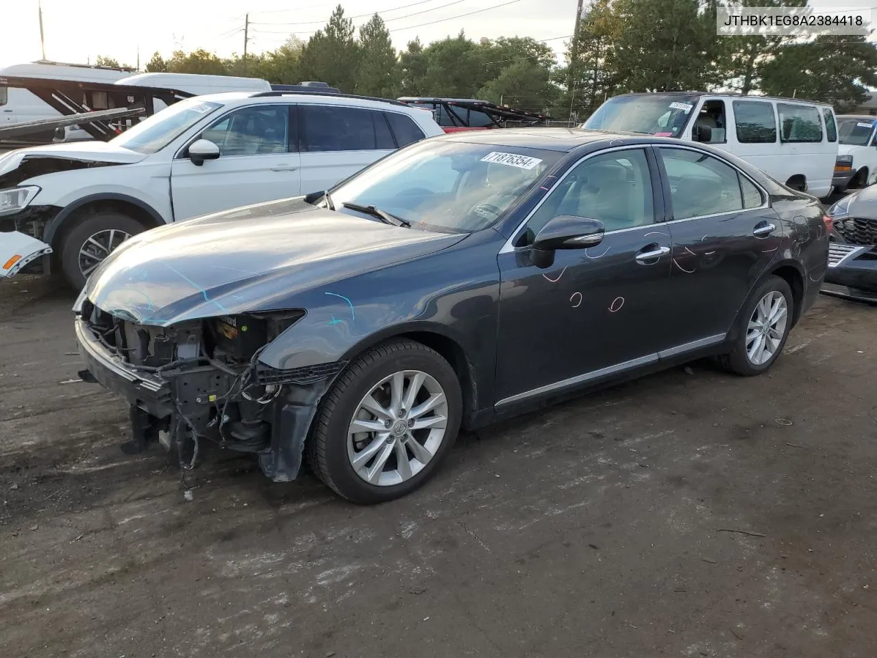 JTHBK1EG8A2384418 2010 Lexus Es 350