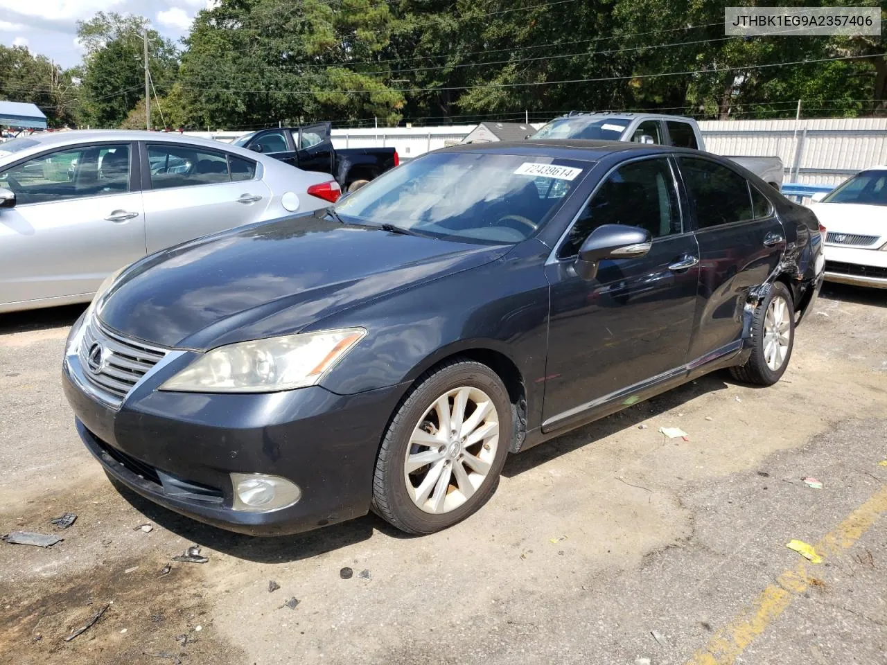 JTHBK1EG9A2357406 2010 Lexus Es 350