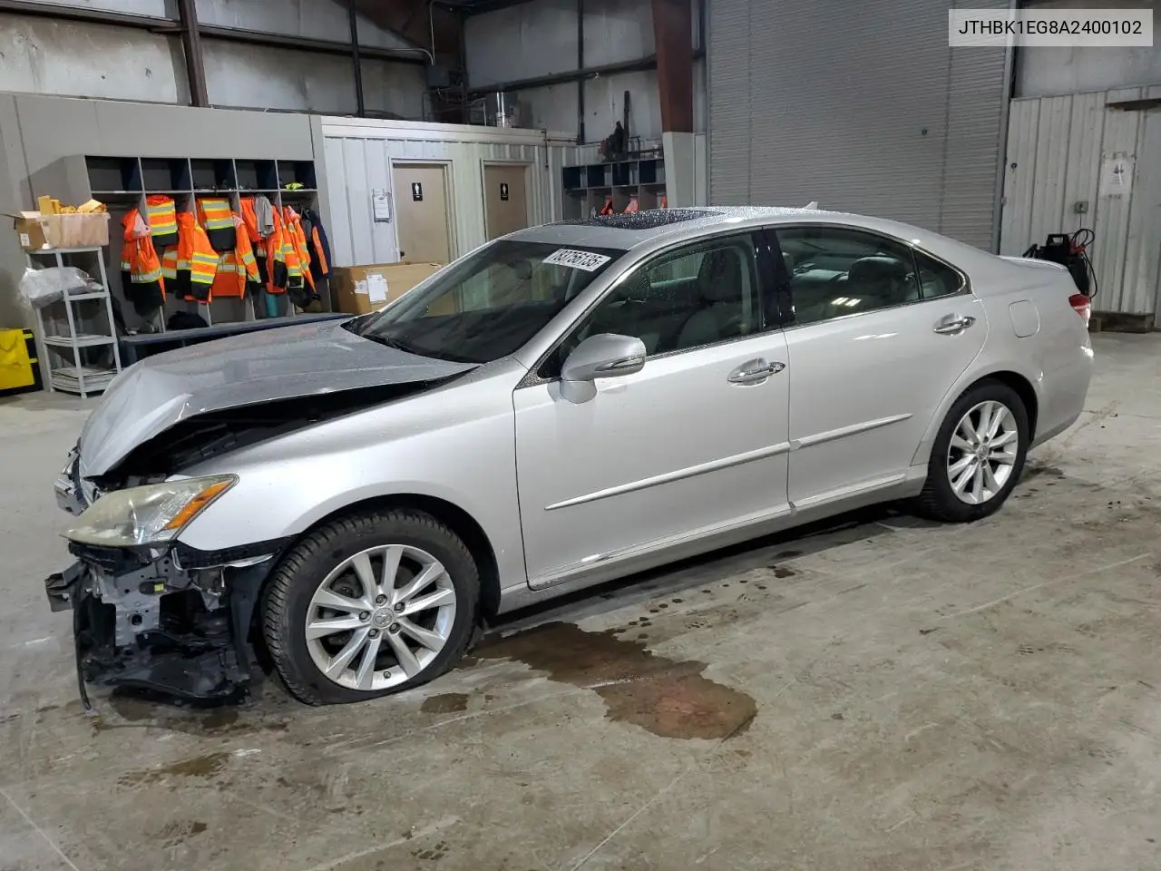 JTHBK1EG8A2400102 2010 Lexus Es 350