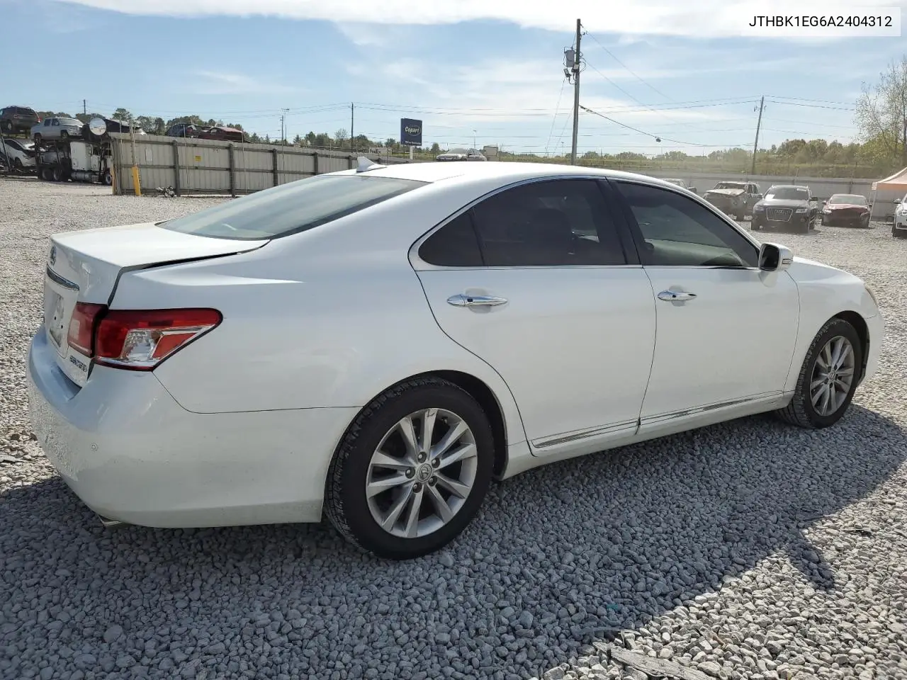 JTHBK1EG6A2404312 2010 Lexus Es 350