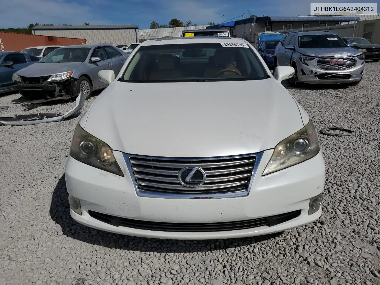 JTHBK1EG6A2404312 2010 Lexus Es 350