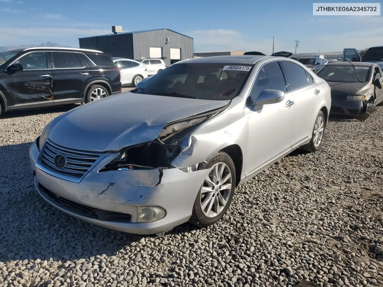 JTHBK1EG6A2345732 2010 Lexus Es 350
