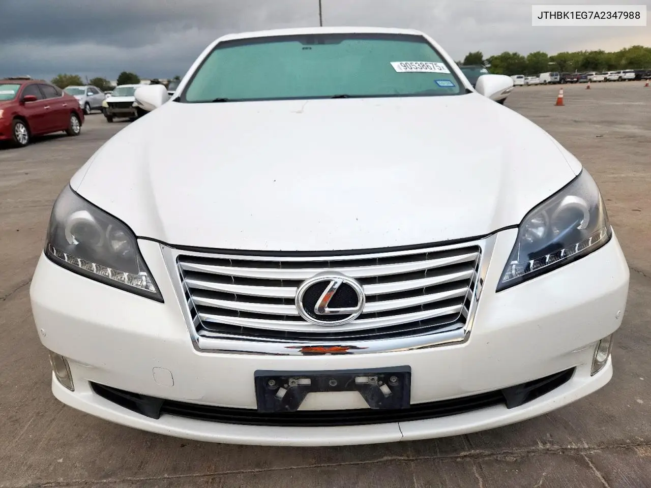 JTHBK1EG7A2347988 2010 Lexus Es 350