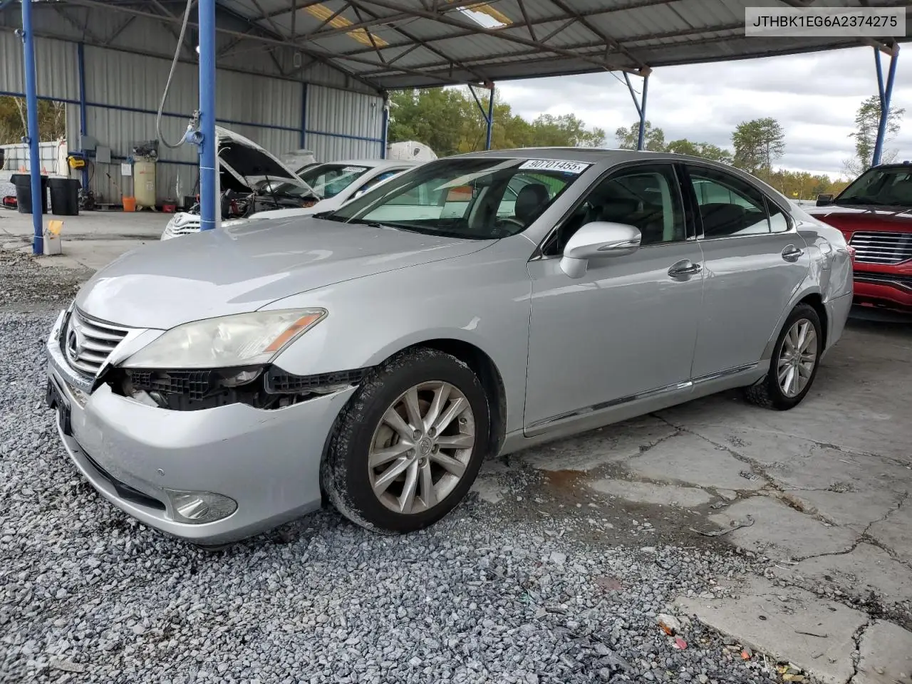 JTHBK1EG6A2374275 2010 Lexus Es 350
