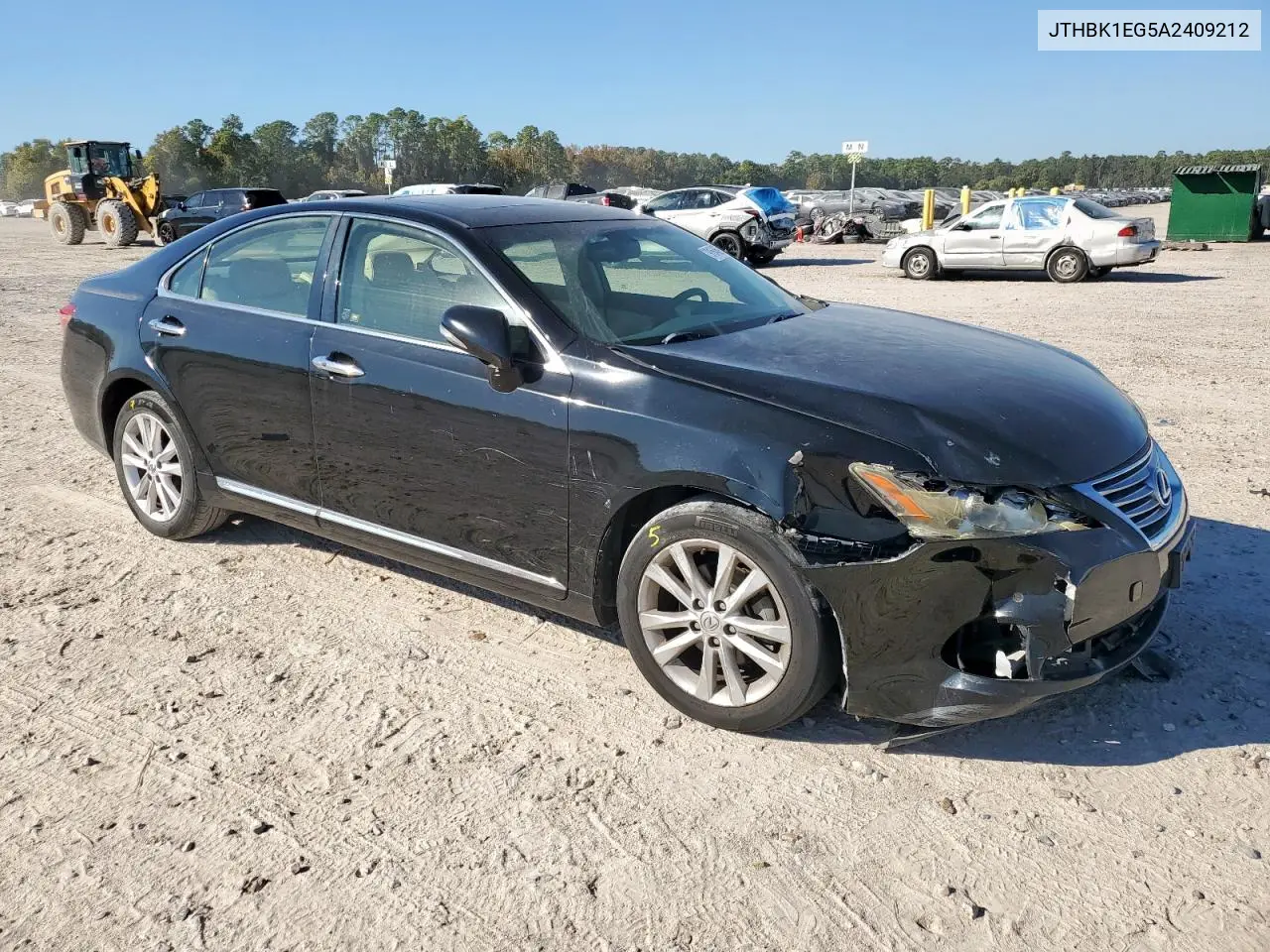 JTHBK1EG5A2409212 2010 Lexus Es 350