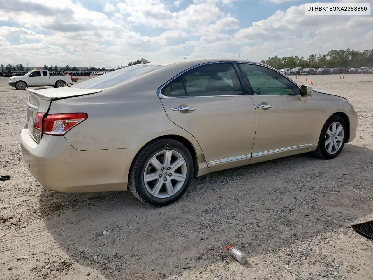 JTHBK1EGXA2388860 2010 Lexus Es 350
