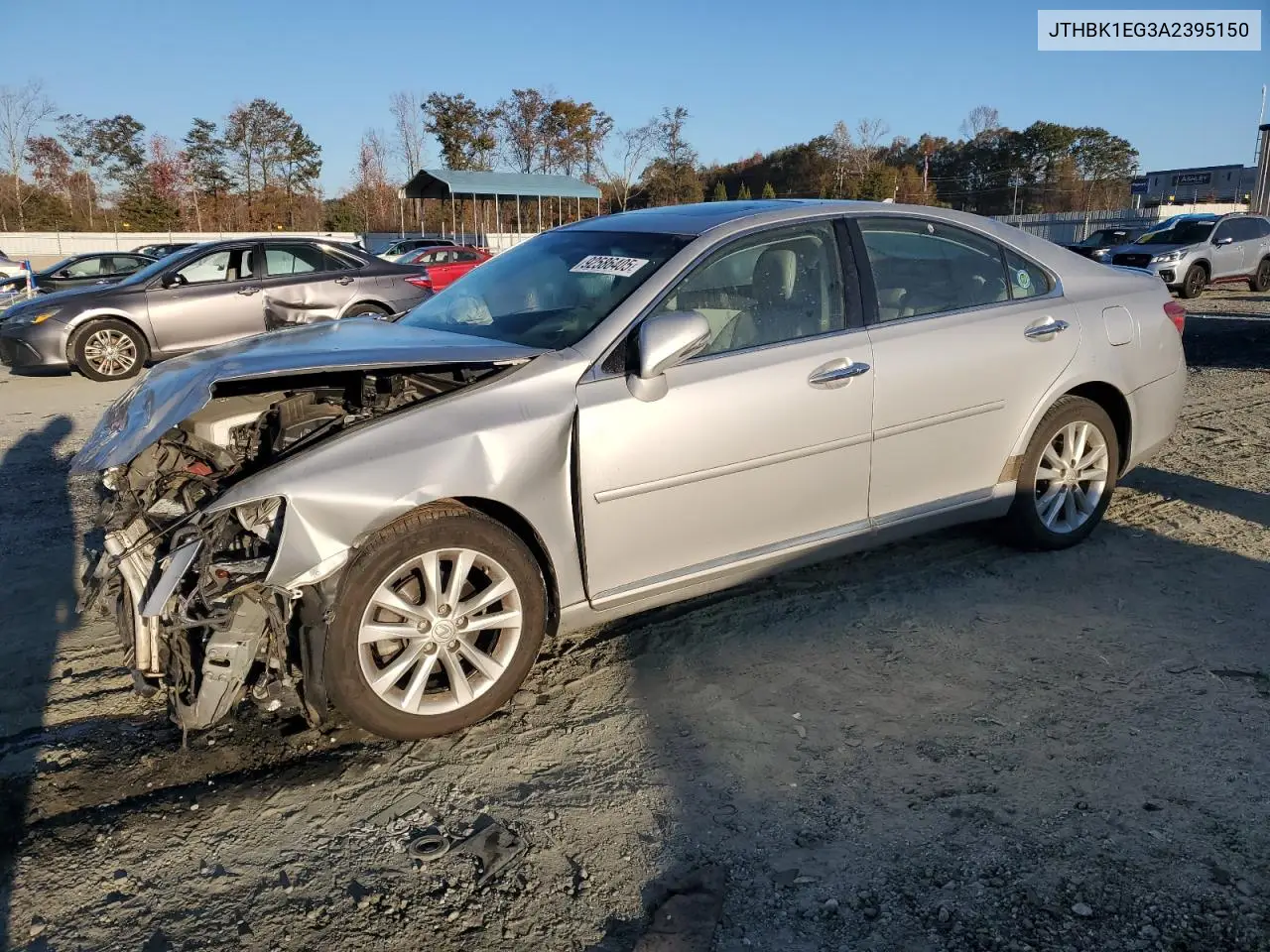 JTHBK1EG3A2395150 2010 Lexus Es 350
