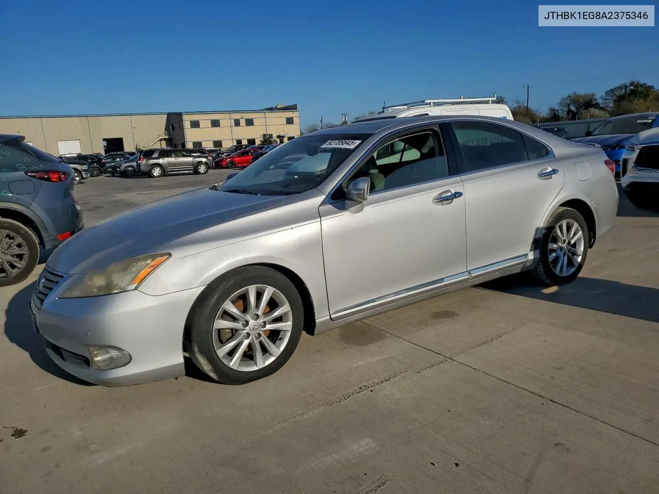 JTHBK1EG8A2375346 2010 Lexus Es 350