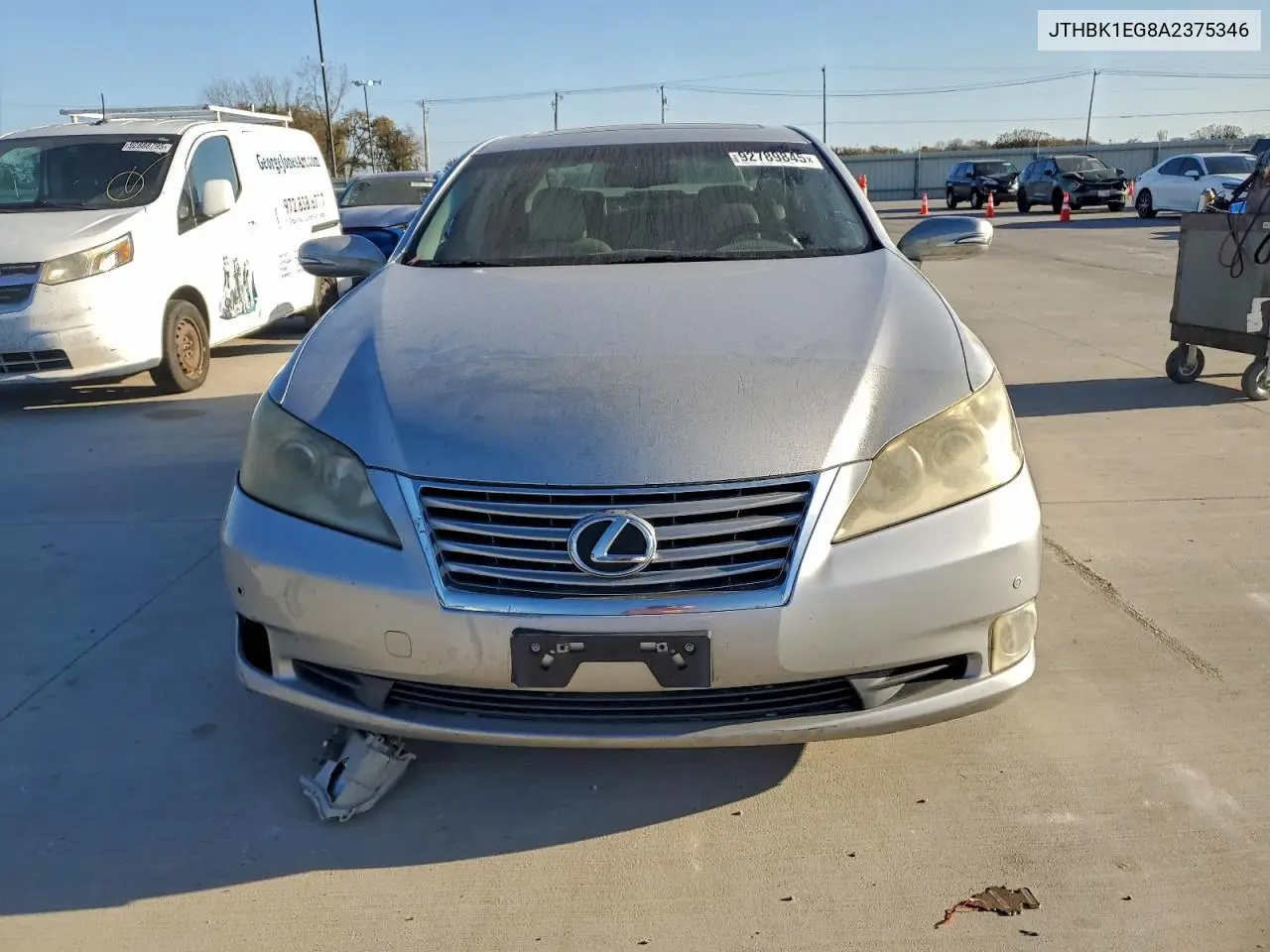 JTHBK1EG8A2375346 2010 Lexus Es 350