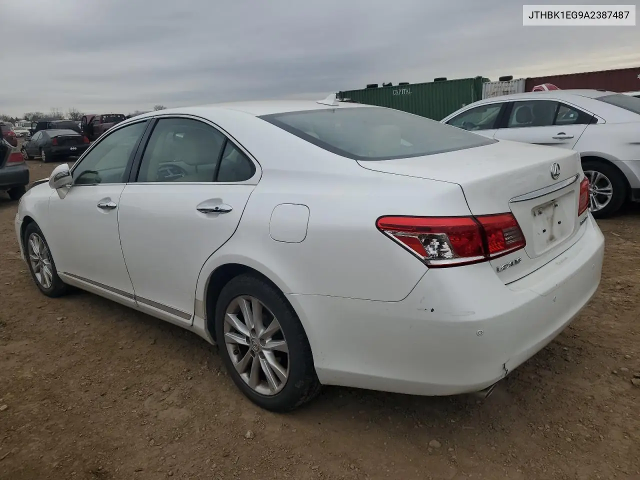 JTHBK1EG9A2387487 2010 Lexus Es 350