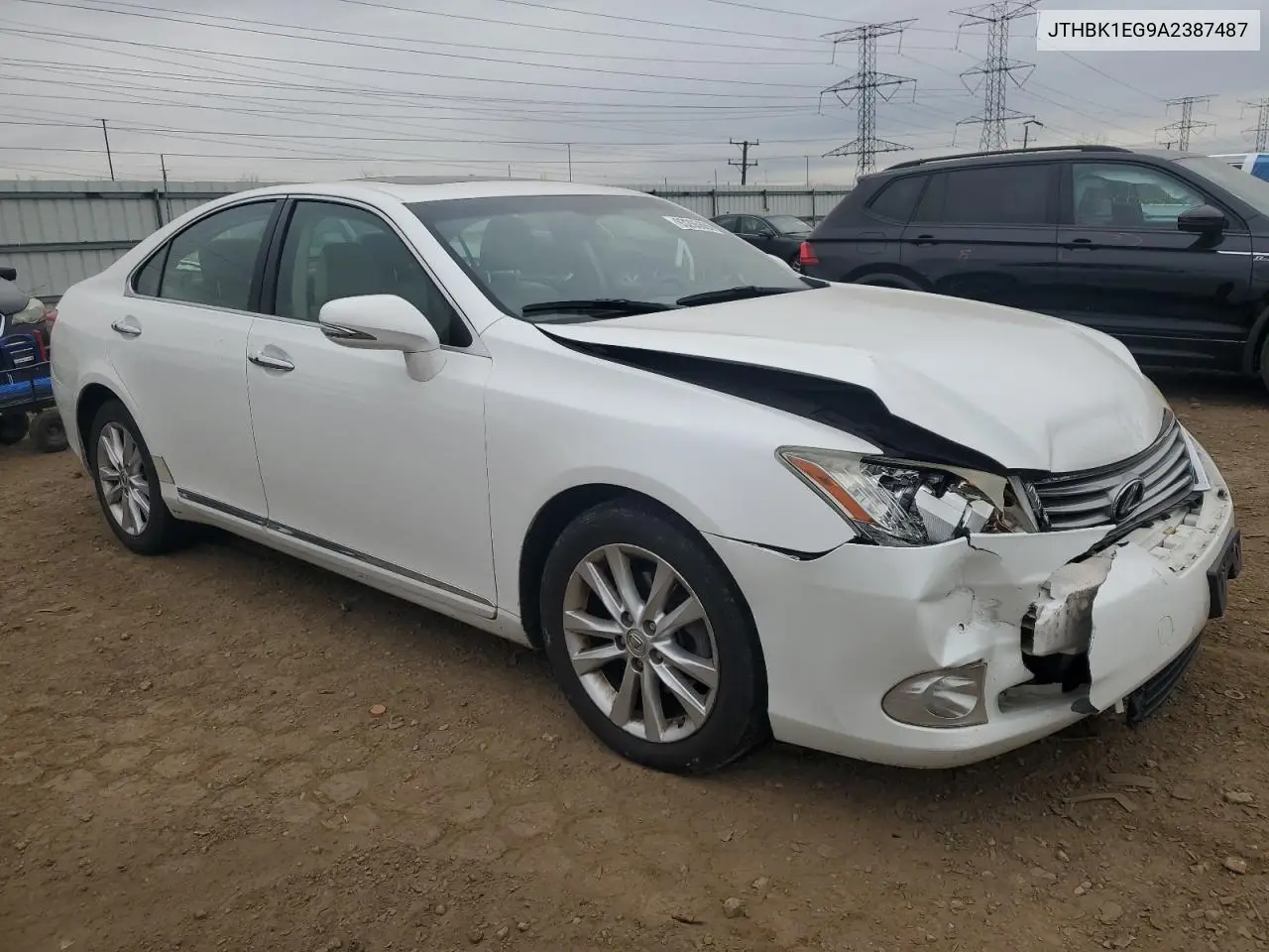 JTHBK1EG9A2387487 2010 Lexus Es 350