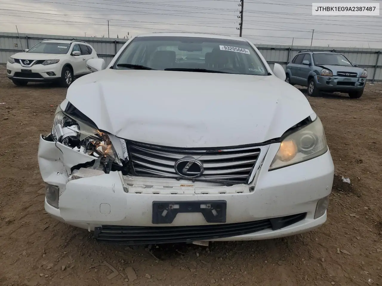 JTHBK1EG9A2387487 2010 Lexus Es 350