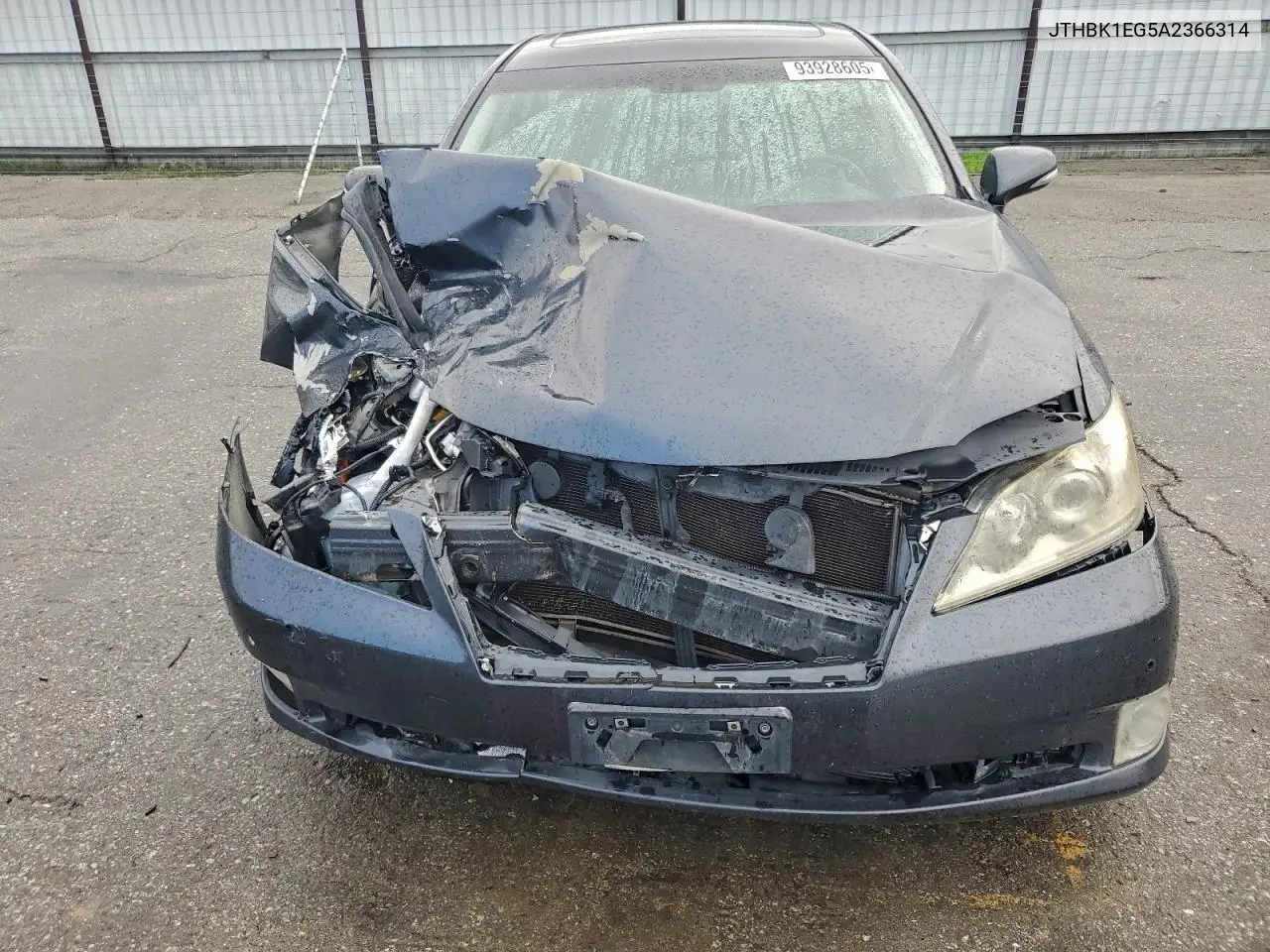 JTHBK1EG5A2366314 2010 Lexus Es 350