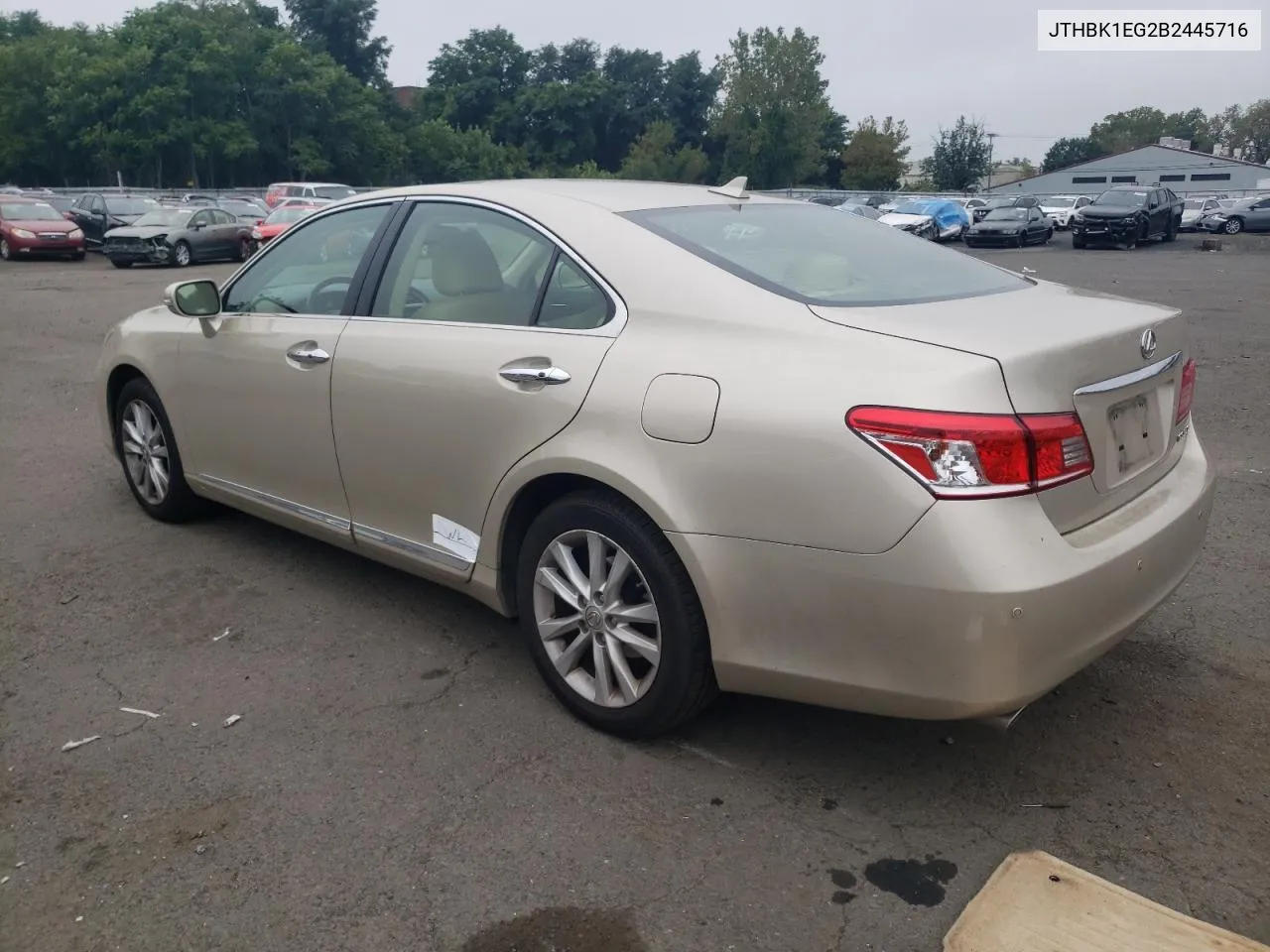 JTHBK1EG2B2445716 2011 Lexus Es 350