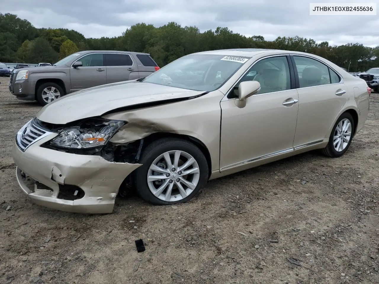 JTHBK1EGXB2455636 2011 Lexus Es 350