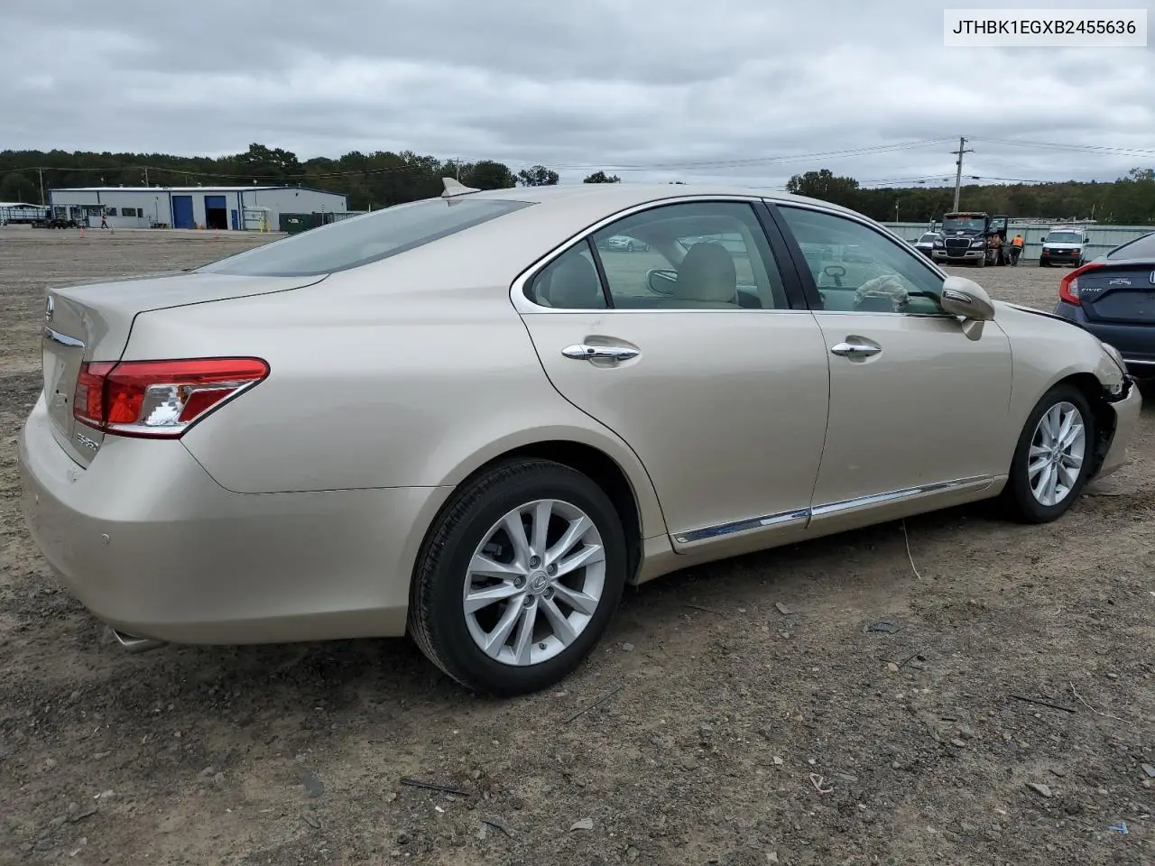 JTHBK1EGXB2455636 2011 Lexus Es 350