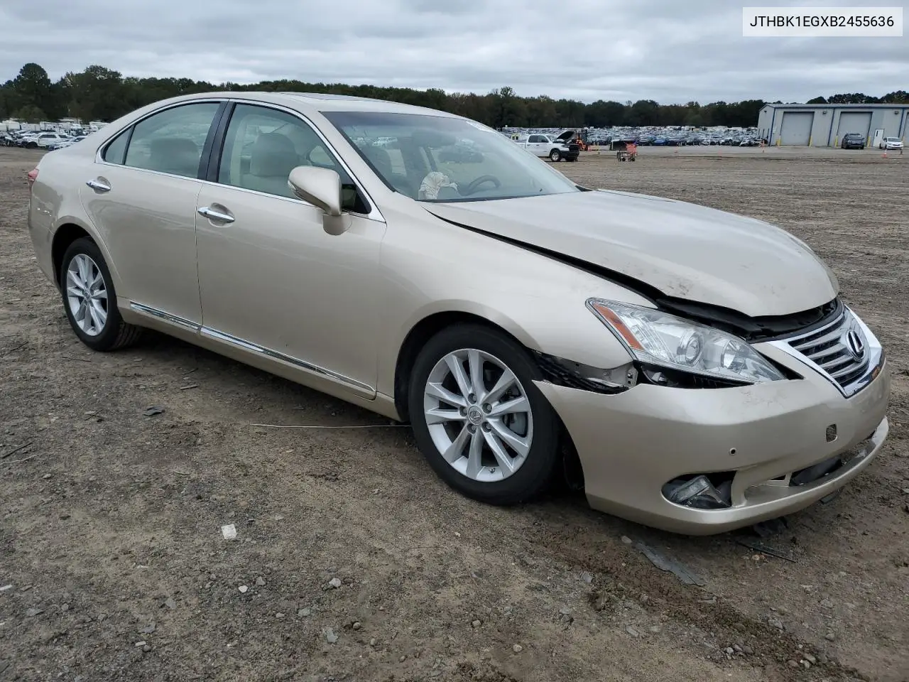 JTHBK1EGXB2455636 2011 Lexus Es 350