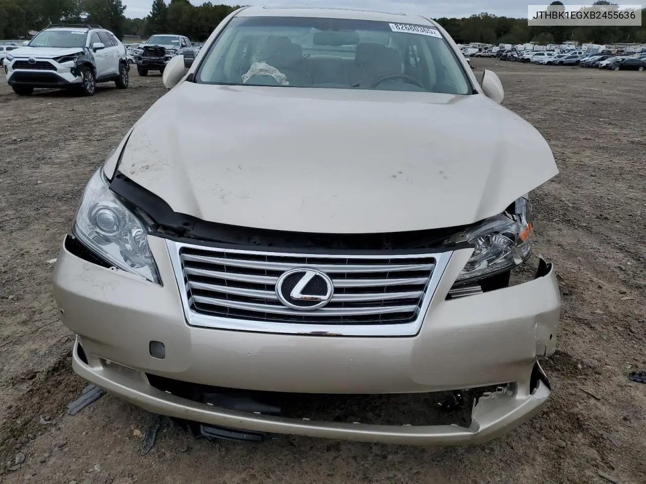 JTHBK1EGXB2455636 2011 Lexus Es 350