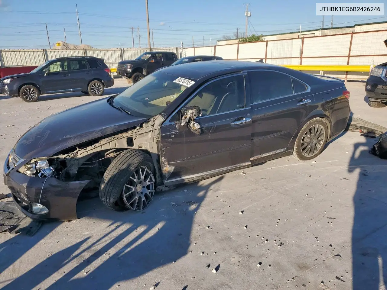 JTHBK1EG6B2426246 2011 Lexus Es 350